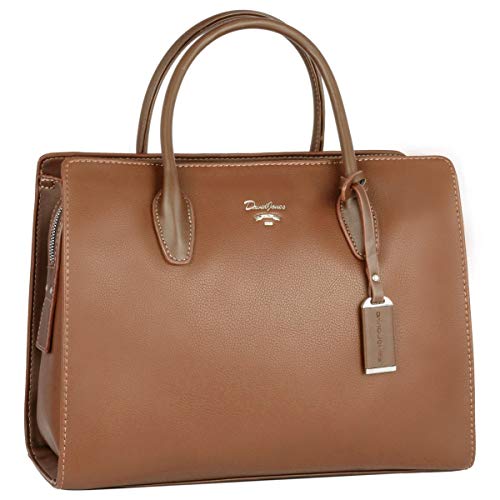 David Jones - Damen Große Handtasche Henkeltasche - Tote Shopper PU Leder - Schultertasche Viele...